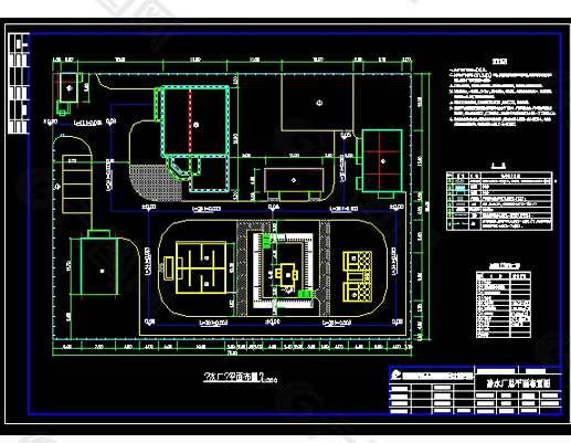 某净水厂施工图